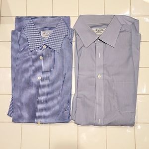 Charles Tyrwhitt TWO Shirt Bundle Sizes on Tags FREE SHIPPING